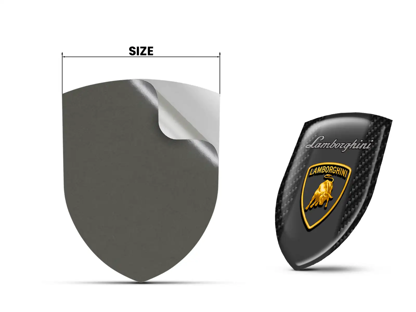 Lamborghini Custom Car Window Decals Sports Customizable Sturdy